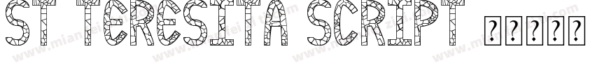 ST Teresita Script字体转换